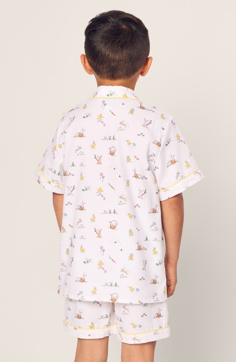 Petite Plume Kids' Easter Print Two-Piece Short Pajamas, Alternate, color, 