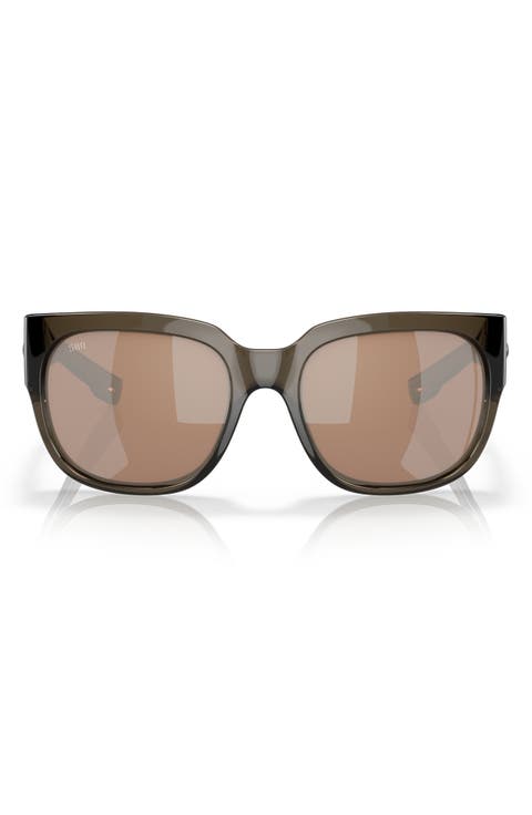 Waterwoman 55mm Polarized Pillow Sunglasses