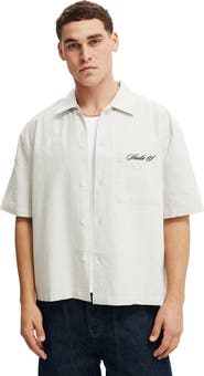 Cotton On Men's Ventura Short Sleeve Shirt