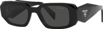 Runway 49mm Rectangular Sunglasses