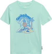 Quiksilver Kids' Pizza & Pineapple Cotton Graphic T-Shirt