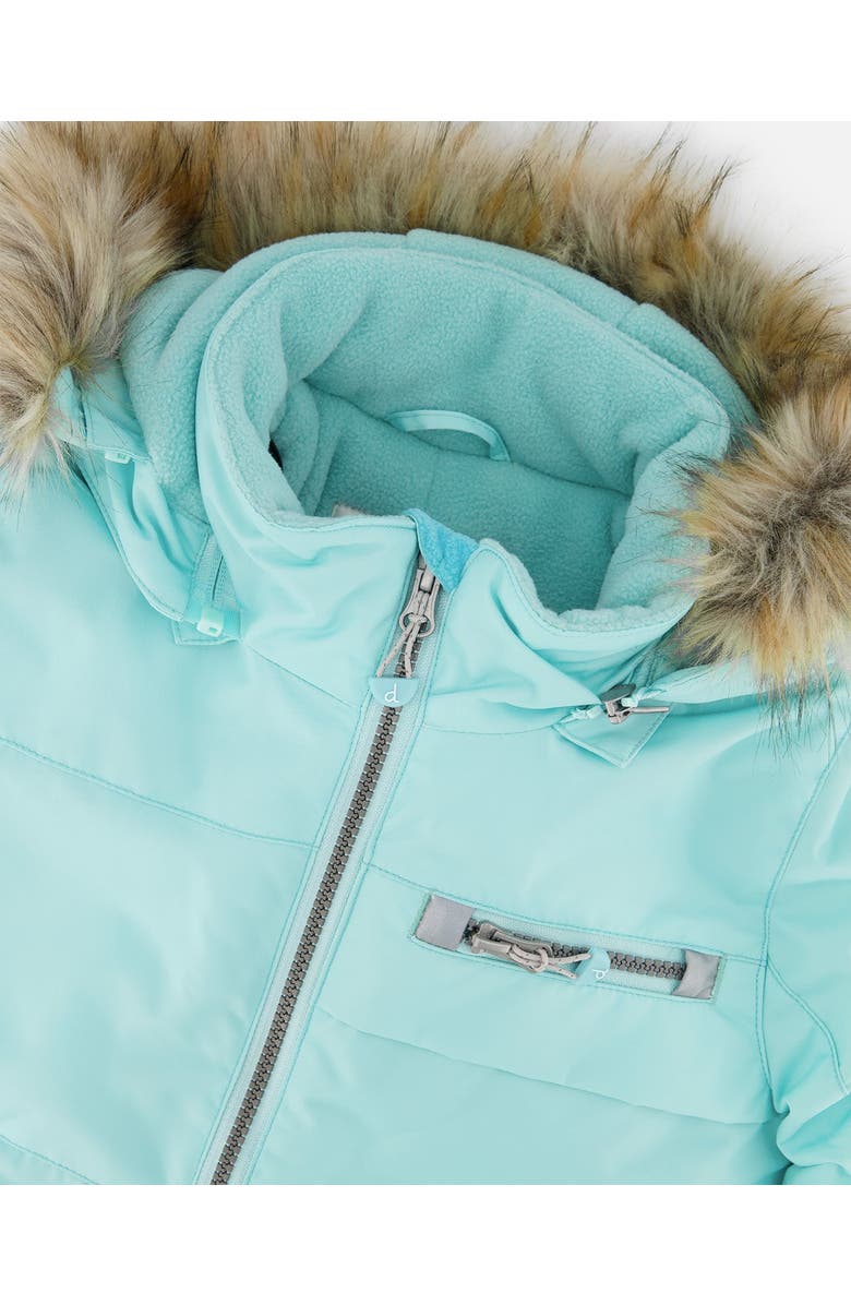 Deux par Deux Two-Piece Play Snowsuit Flower, Alternate, color, Blue