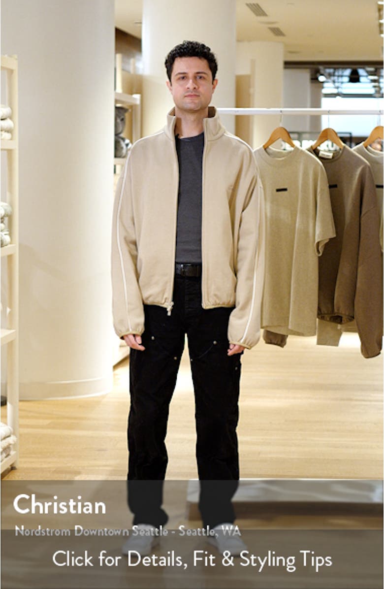 Modern Fit Fleece Track Jacket, sales video thumbnail