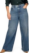 SPANX® SPANXshape™ Authentic 360 High Waist Wide Leg Jeans