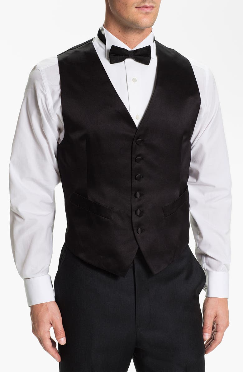 David Donahue Silk Vest, Main, color,