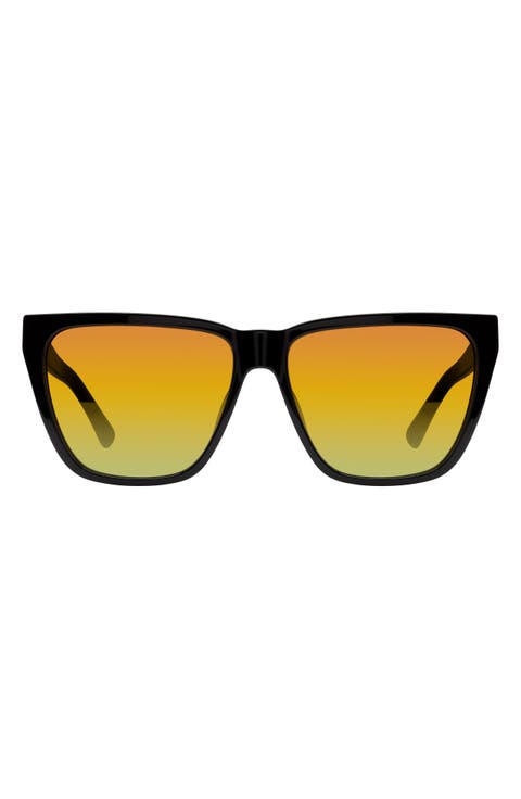 58mm Cat Eye Sunglasses