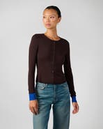 WeWoreWhat Fine Knit Cardigan