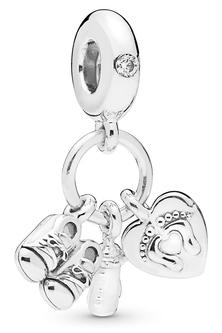 My Little Baby Dangle Charm, Alternate, color, SILVER
