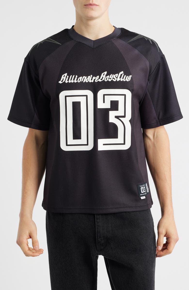 Billionaire Boys Club BB O-Line Jersey T-Shirt, Main, color, Black