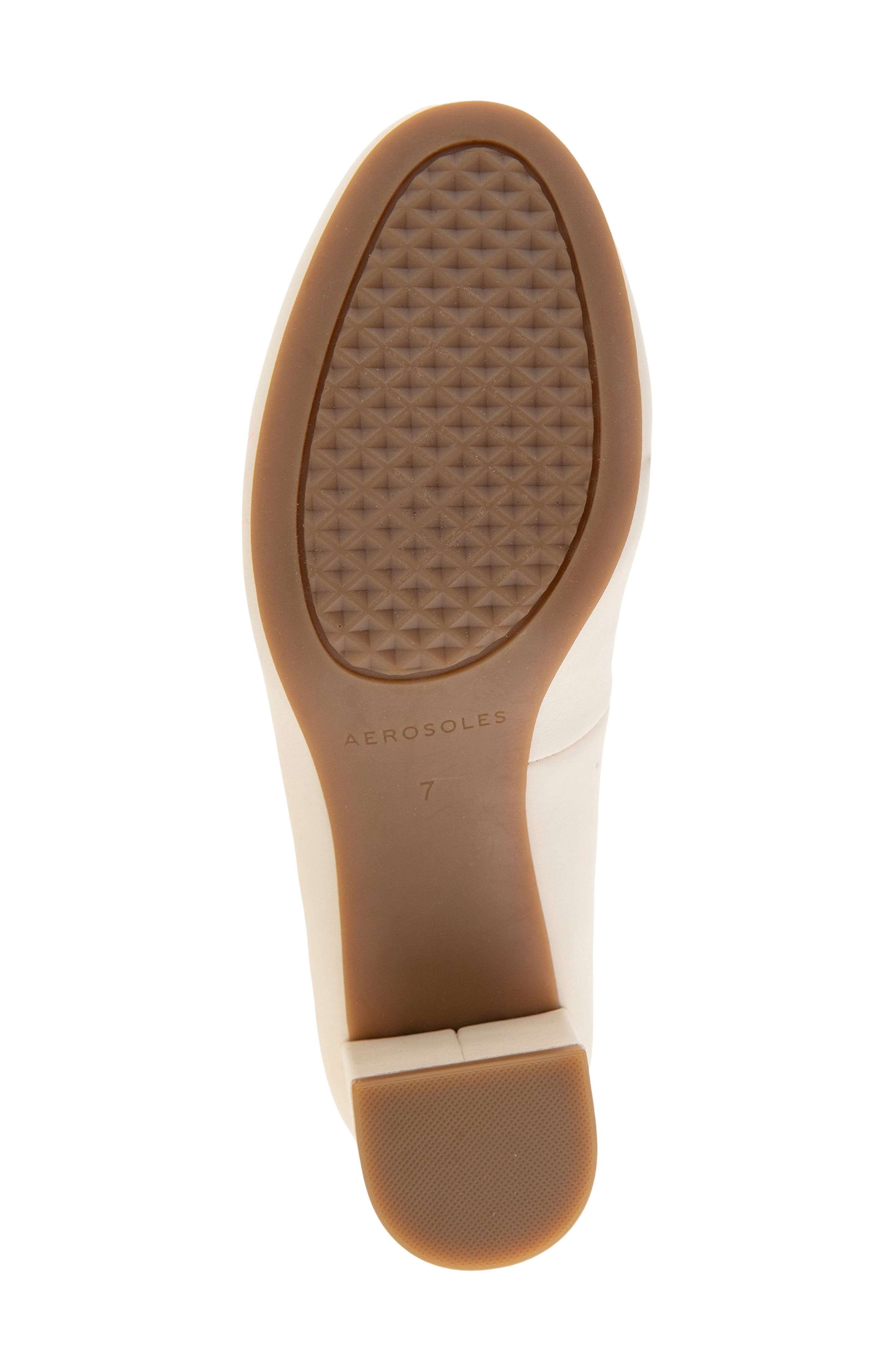 Aerosoles Ebrill Pump, Alternate, color, Eggnog Faux Leather