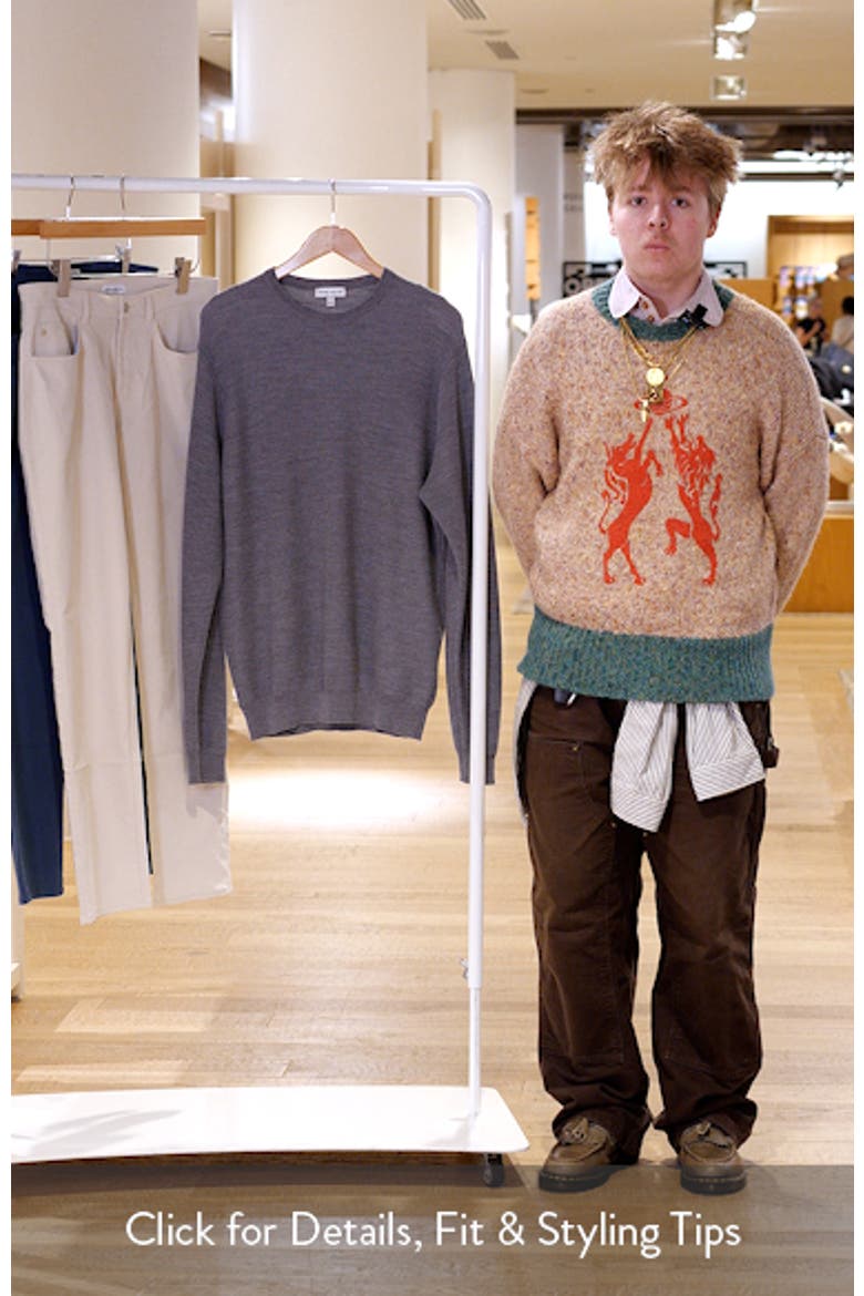 Autumn Crest Merino Wool Blend Sweater video