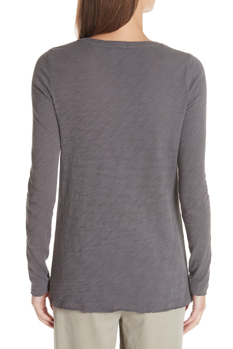 Destroyed Wash Tee, Alternate, color, CHARCOAL