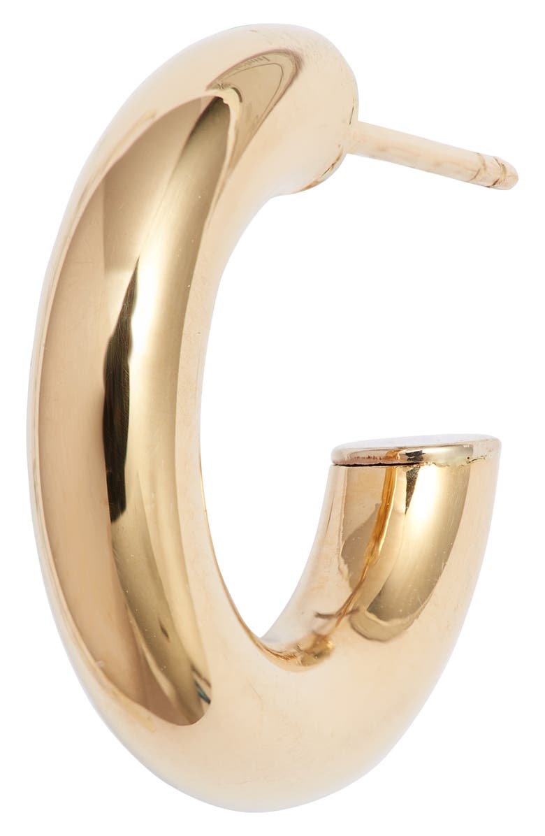 Bony Levy 14K Gold Small Thick Hoop Earrings, Alternate, color, 