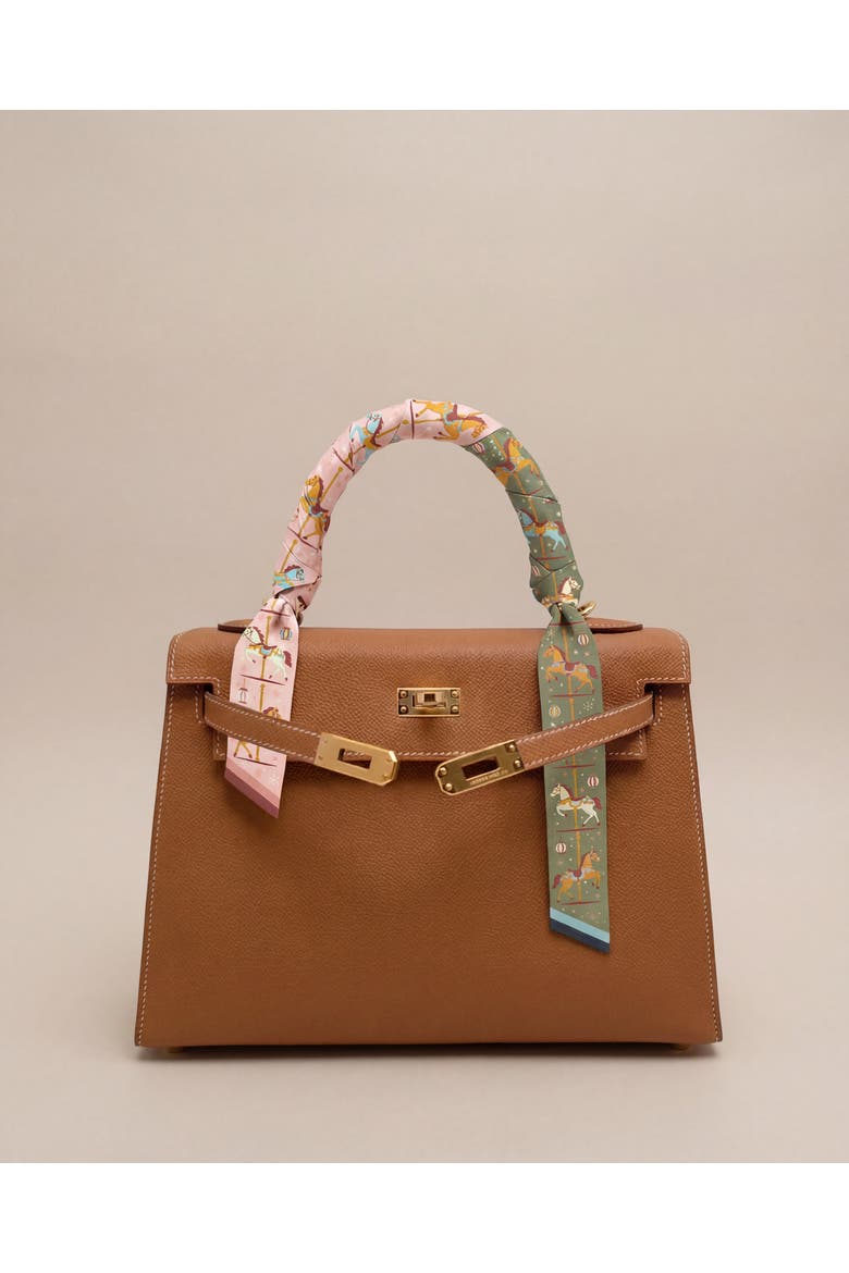 Year of the Horse Silk Twilly, Alternate, color, Multicolor
