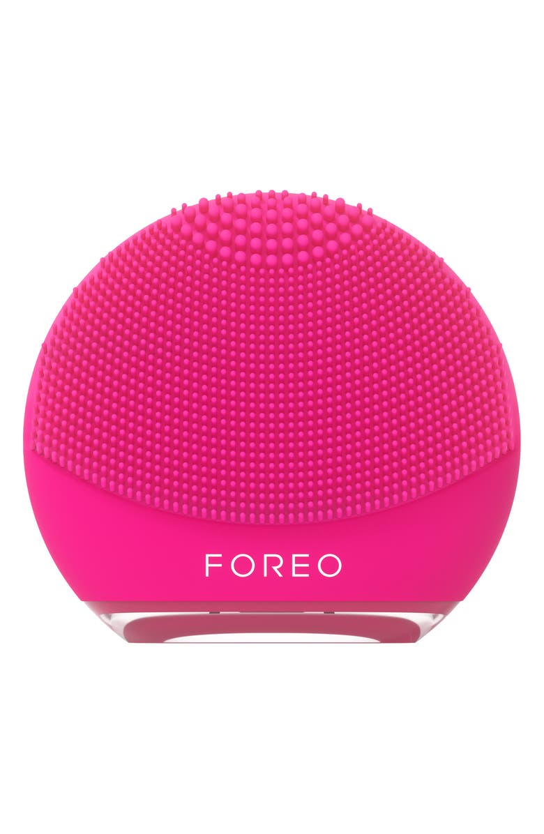 FOREO LUNA<sup>™</sup> 4 play Facial Cleansing Brush, Main, color, Bright Pink