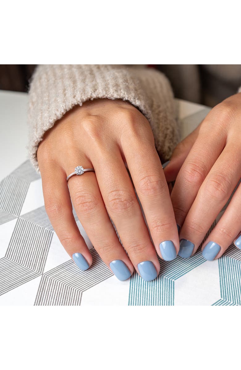 Julianna B. 1/2 CTW Lab-Grown Diamond Solitaire Ring 14k, Alternate, color, White Gold