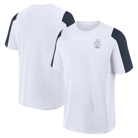 Men's Fanatics White Milano Cortina 2026 Winter Olympics Classic Panel T-Shirt