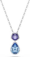 Swarovski Chroma Reversible Pendent Necklace