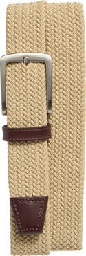 Johnston & Murphy Stretch Woven Belt