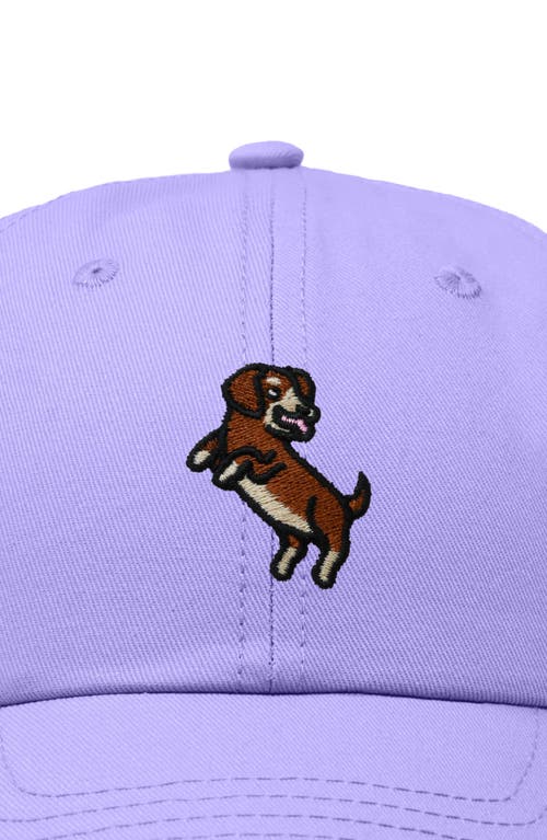 DALIX DALIX DACHSHUND EMBROIDERED DAD CAP