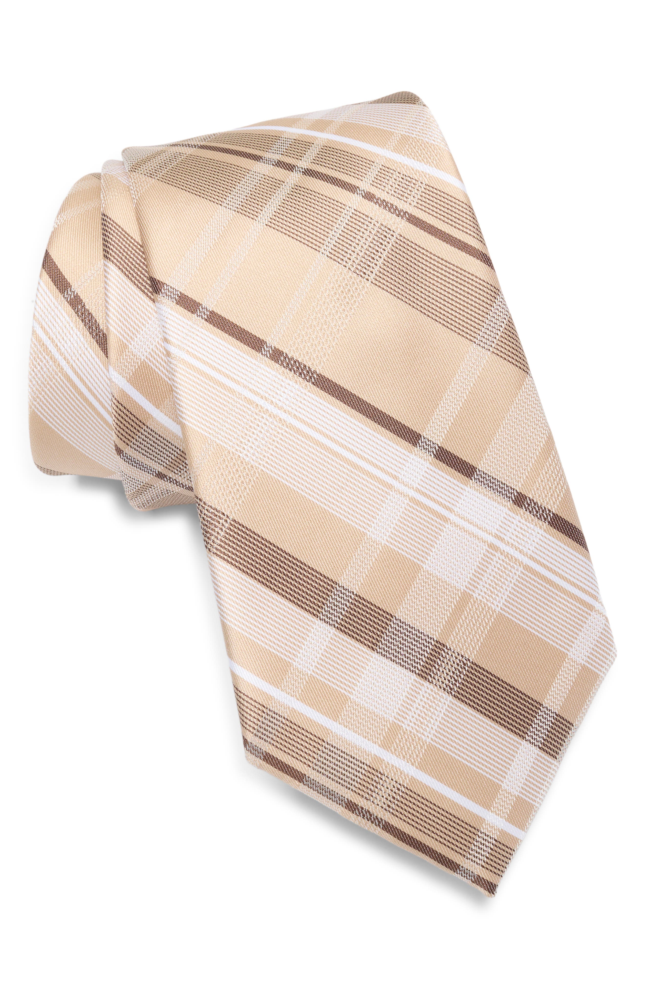 Calvin Klein Simon Plaid Tie