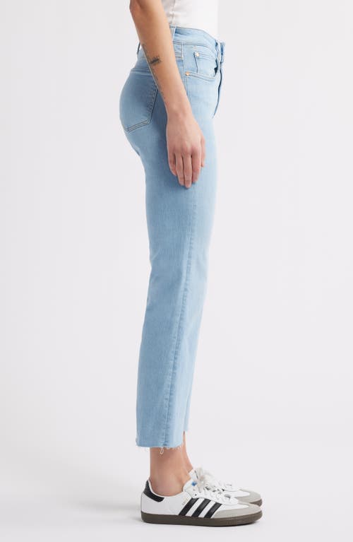 Mavi Jeans Anika High Waist Raw Hem Flare Leg Jeans