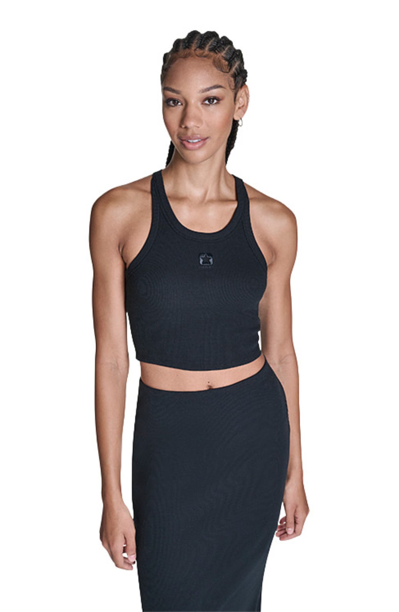 Box Star Cropped Tank