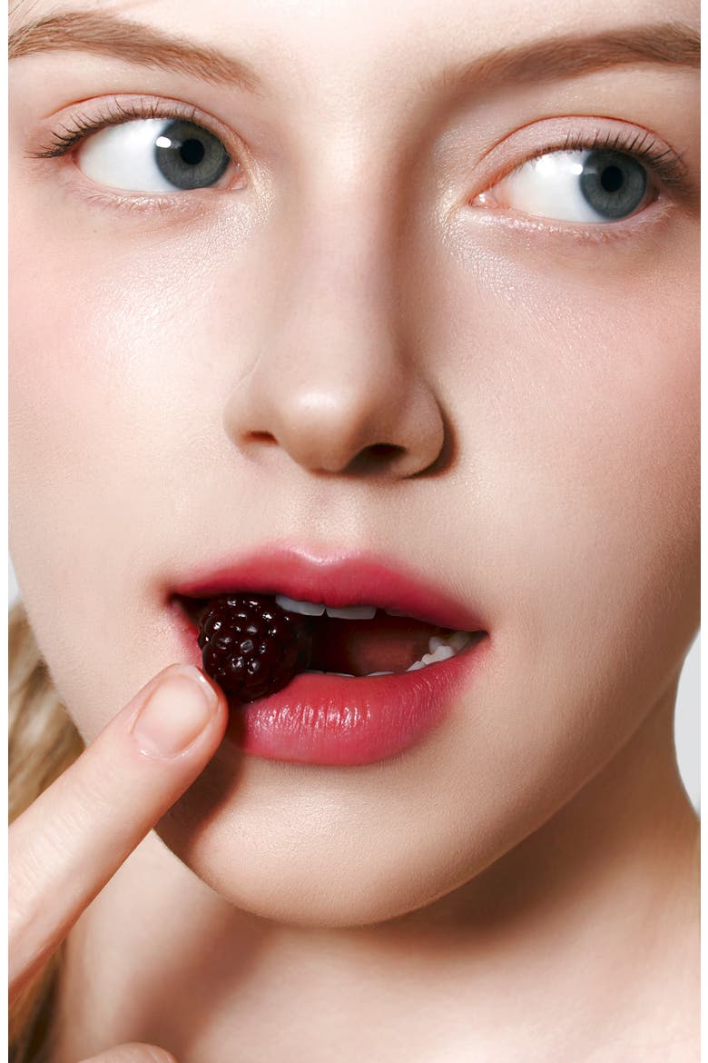 Black Peel Off Lip Tattoo Tint, Alternate, color, BLACK APRICOT