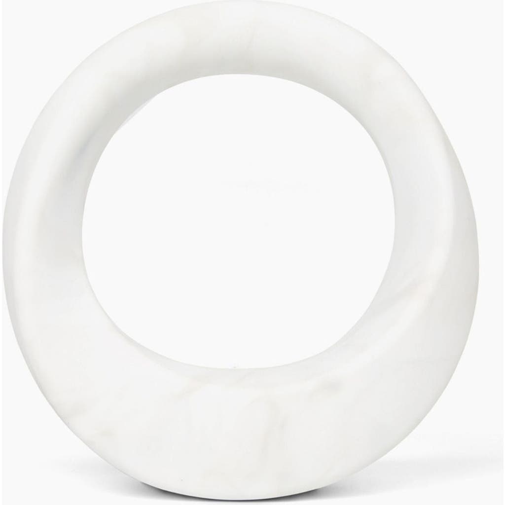 Obshay Swirl 7 lb, Ocean Marble silicone weight in White  product