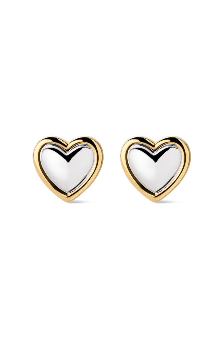 Ana Luisa Stud Earrings - Lev Studs Two Tone, Main, color, Two-Tone