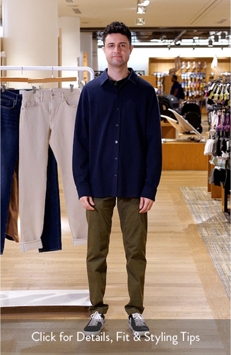 Knit Button-Up Shirt, sales video thumbnail