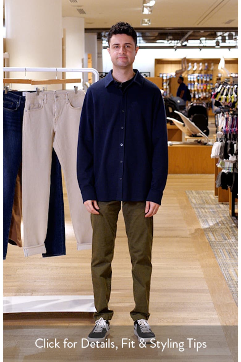 Knit Button-Up Shirt video