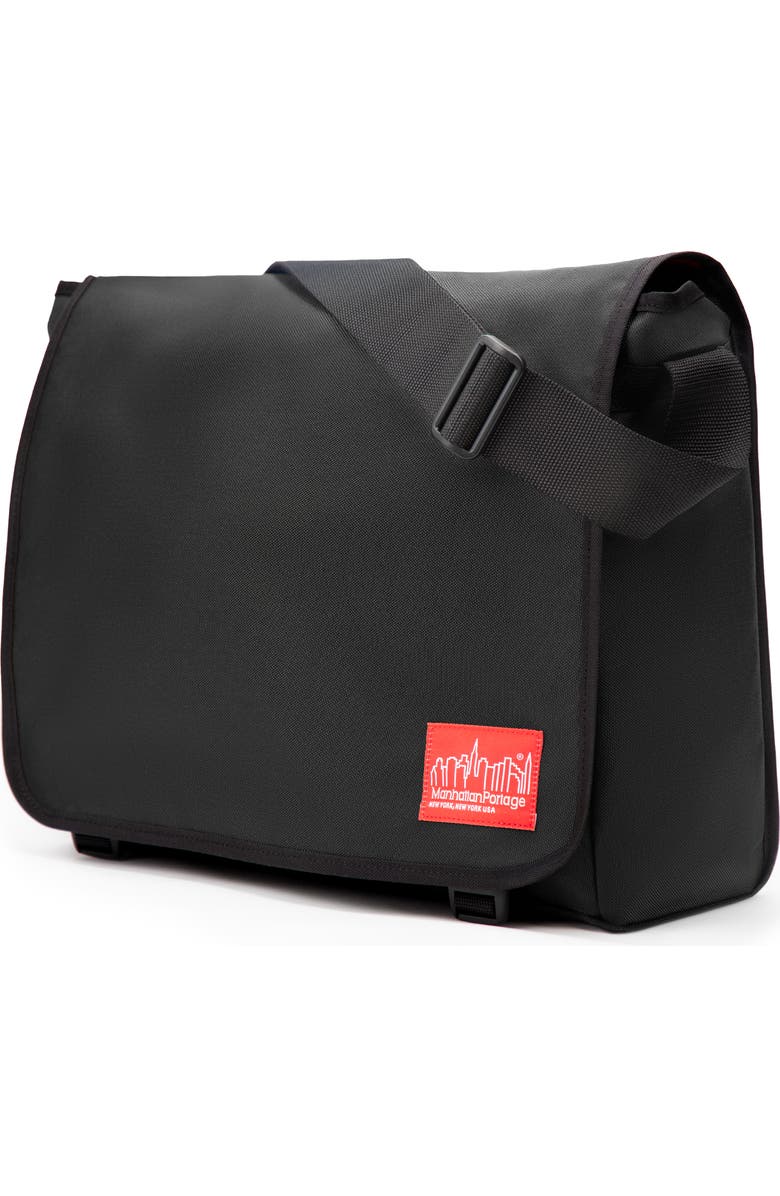 Manhattan Portage DJ 17" Laptop Bag Deluxe, Alternate, color, Black
