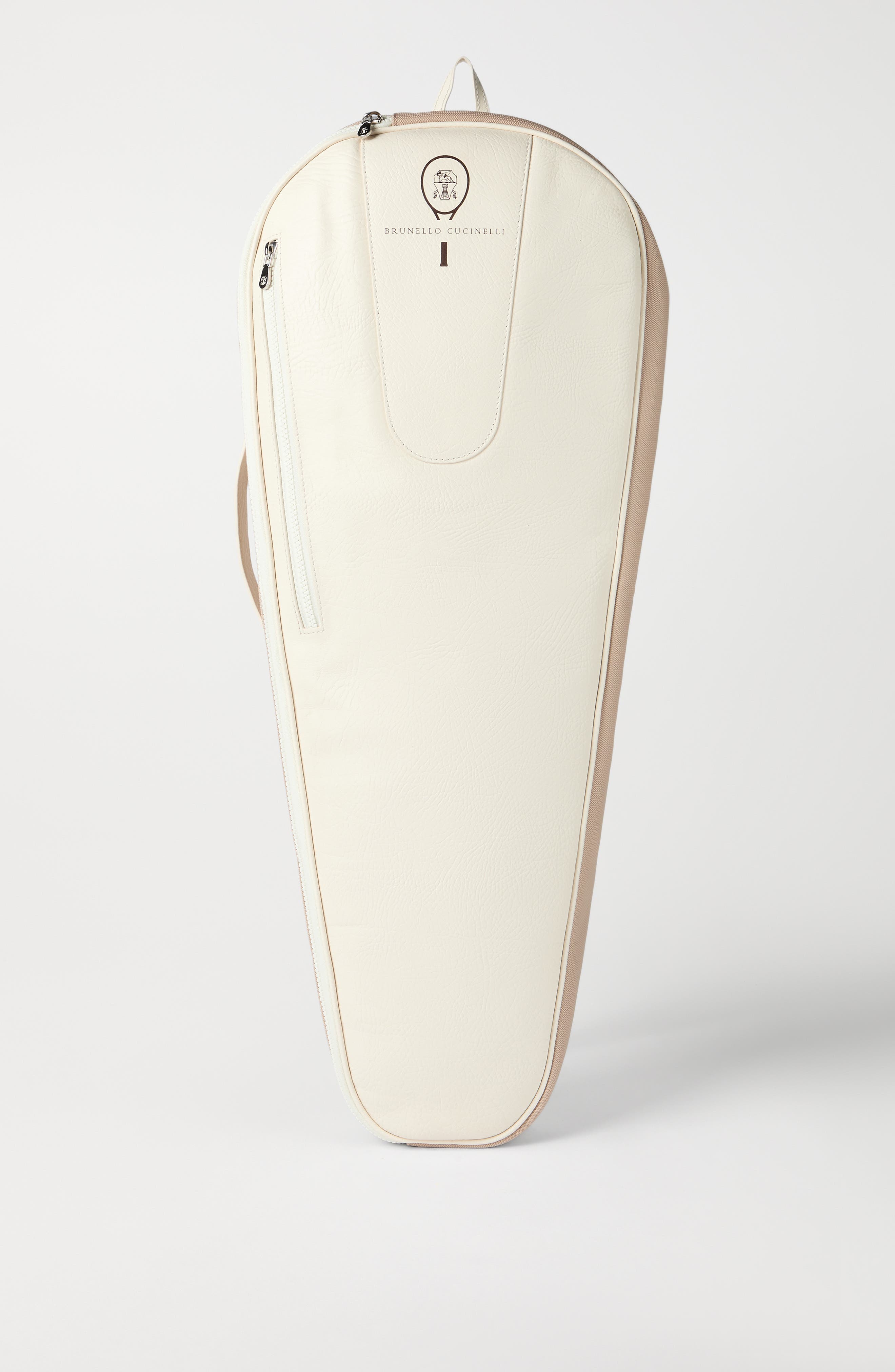 Brunello Cucinelli Tennis racket holder, Alternate, color, Panama