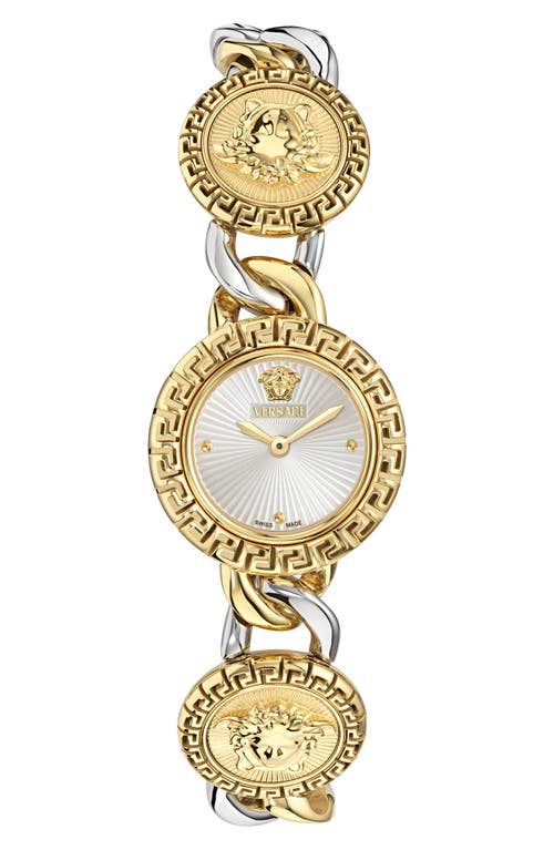 Versace Medusa Head Chain-link 28mm In Gold