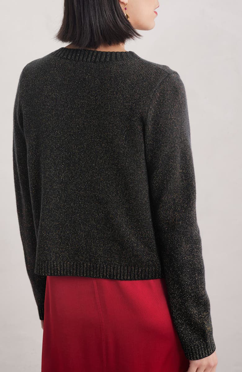 Seasalt Cornwall Tern Tide Sparkle Merino Blend Cardigan, Alternate, color, 