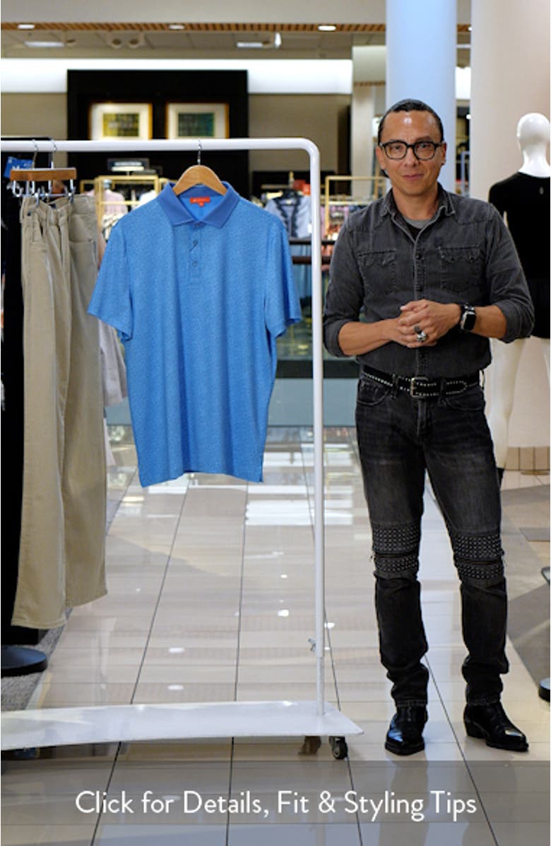 Alma Floral Performance Polo, sales video thumbnail