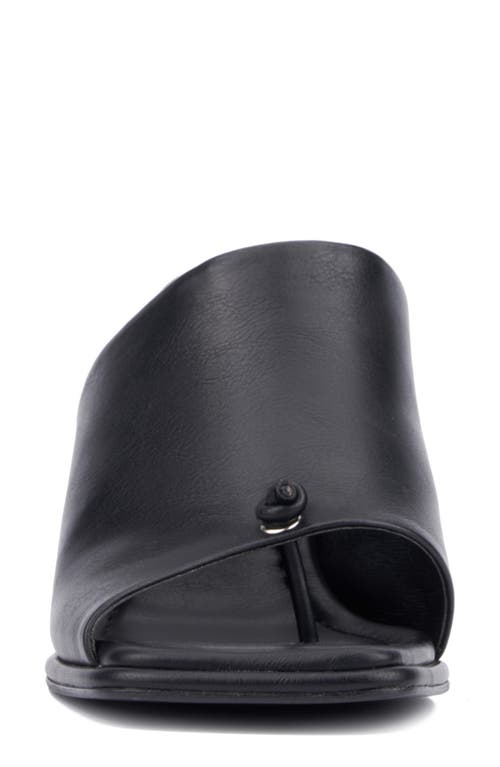 Torgeis Darla Slide Sandal In Black