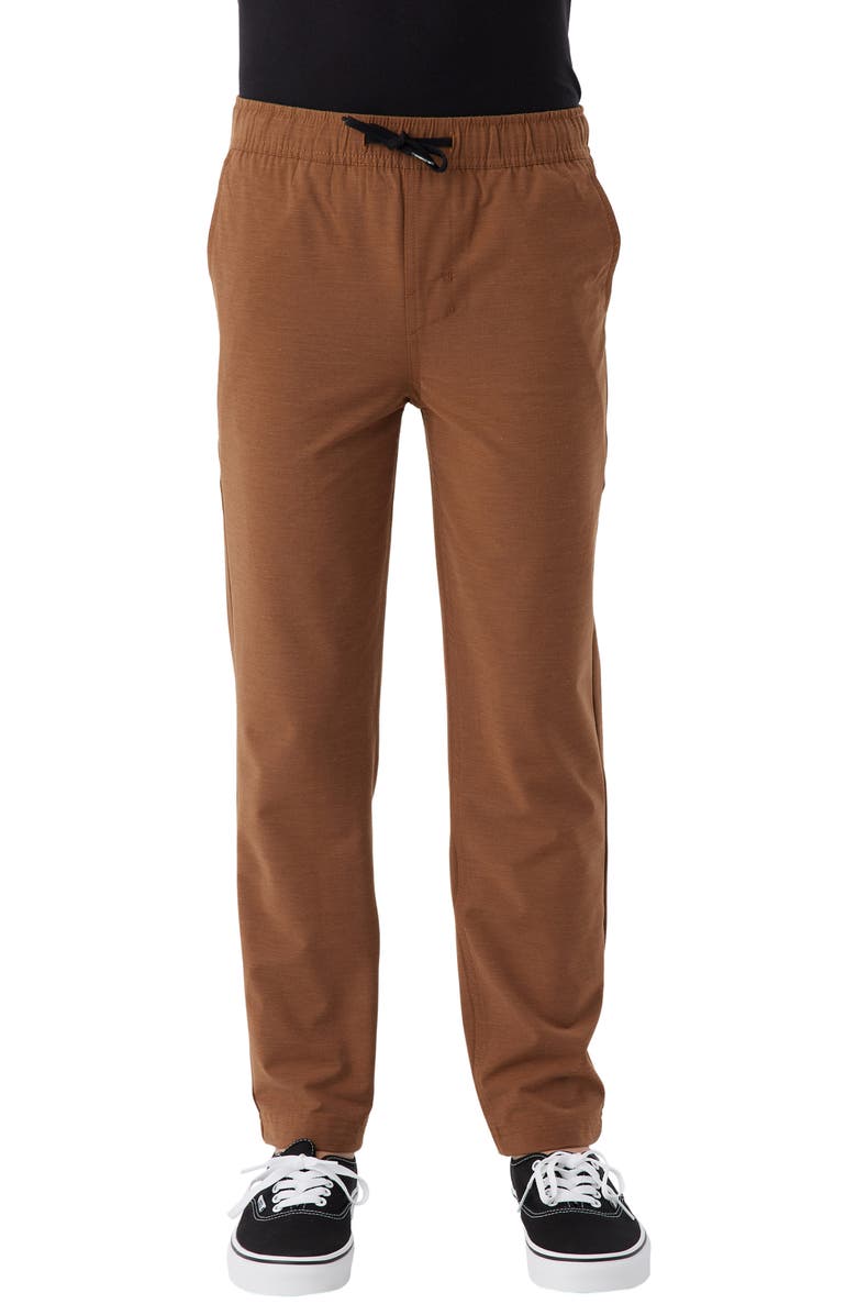 O'Neill Kids' Venture Water Repellent Elastic Waist Pants, Main, color,