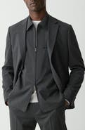 Theory Clinton Travel Motion Wool Blend Blazer