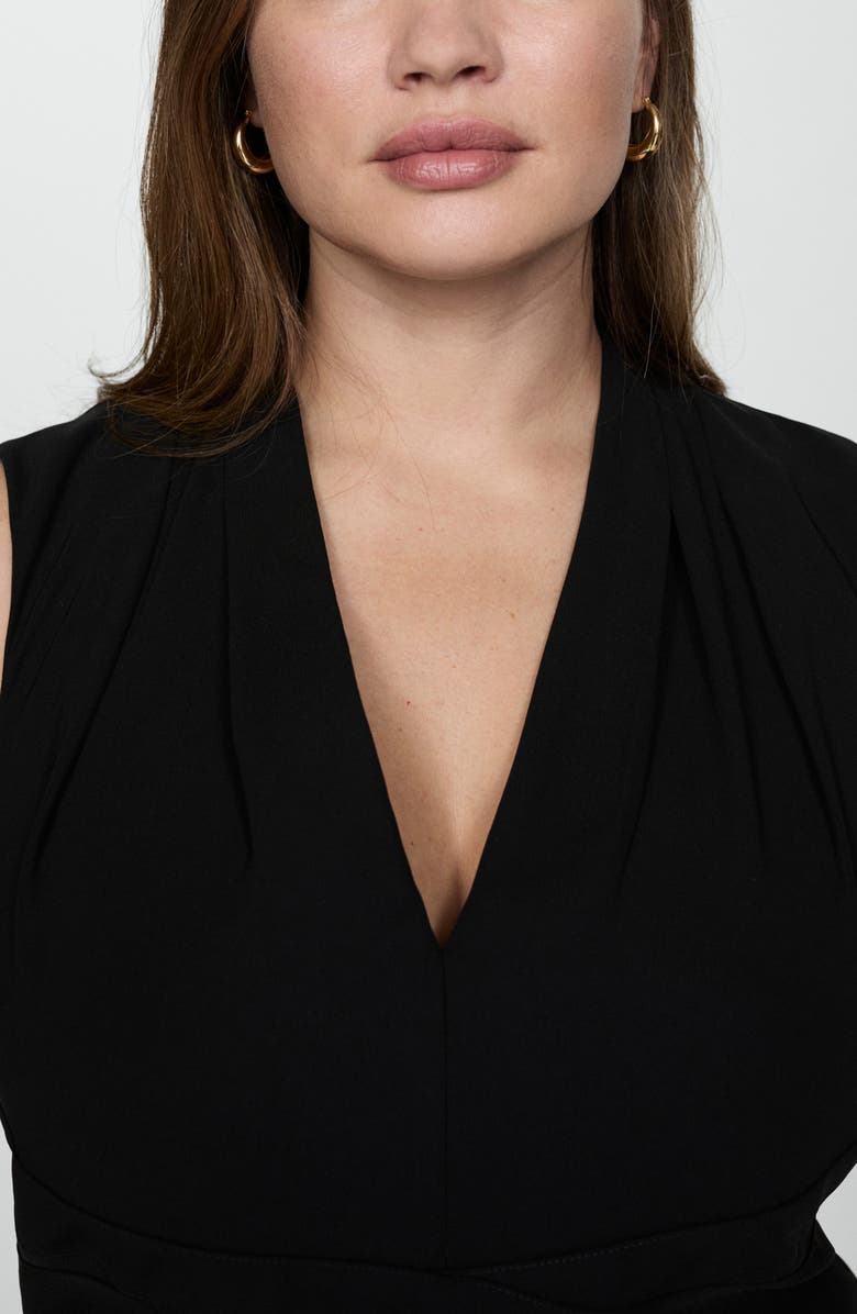 MANGO Sleeveless Jumpsuit, Alternate, color, 