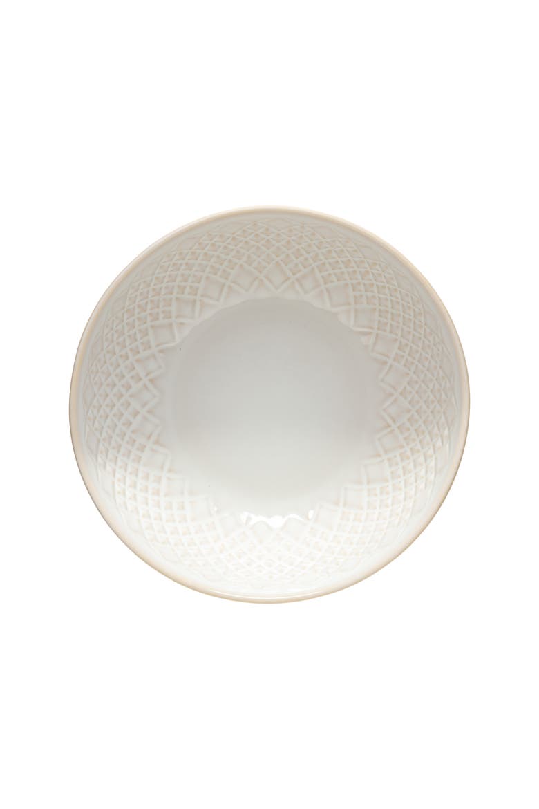 Cristal Serving bowl, Alternate, color, White