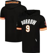PRO STANDARD Men's Pro Standard Joe Burrow Black Cincinnati Bengals Player Name & Number Hoodie T-Shirt