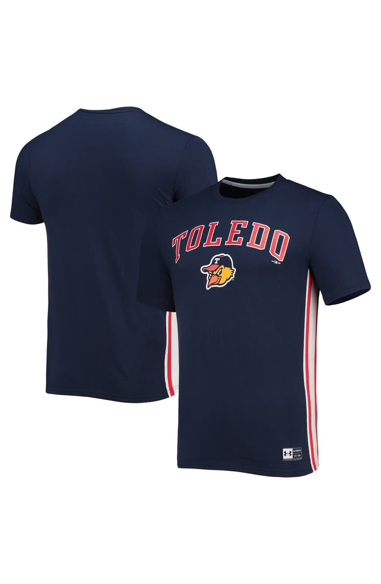 Under Armour Men's Under Armour Navy Toledo Mud Hens Game Day T-Shirt, Alternate, color, 