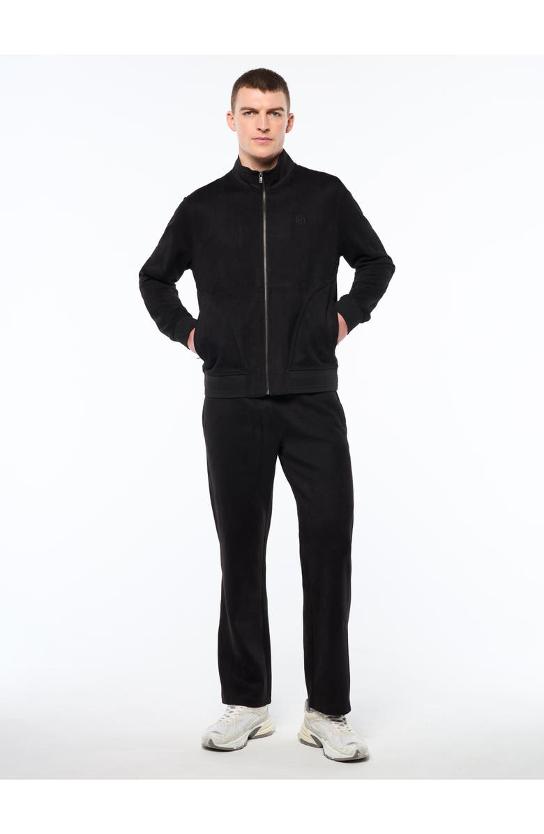 Sergio Tacchini Camoscio Track Jacket, Alternate, color, Black Beauty