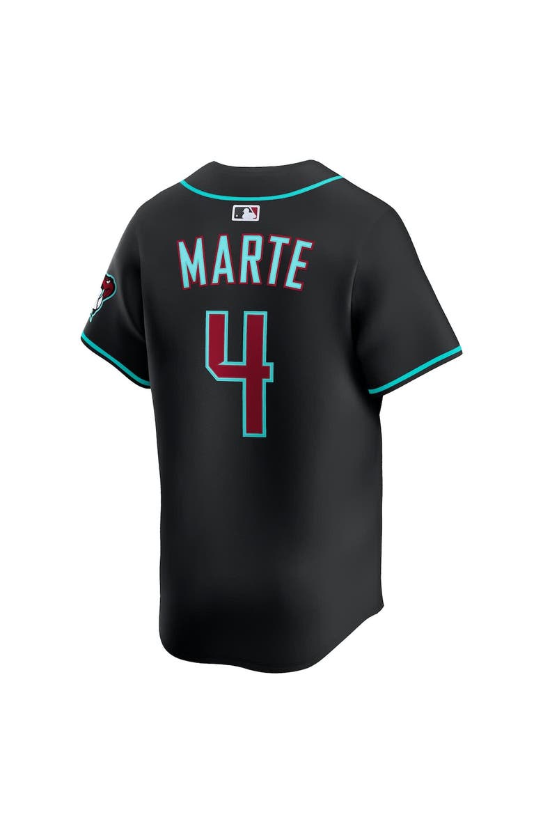Nike Men's Nike Ketel Marte Black Arizona Diamondbacks Alternate Limited Jersey, Alternate, color,