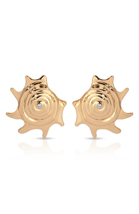 Sorrento Shell Statement Earrings