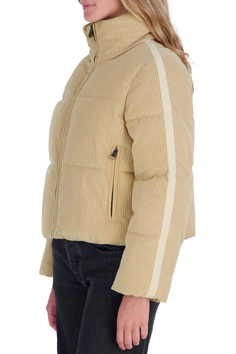 Hailey Corduroy Puffer Jacket, Alternate, color, LAT
