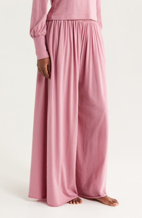 Lunya Organic Pima Wide Leg Lounge Pants