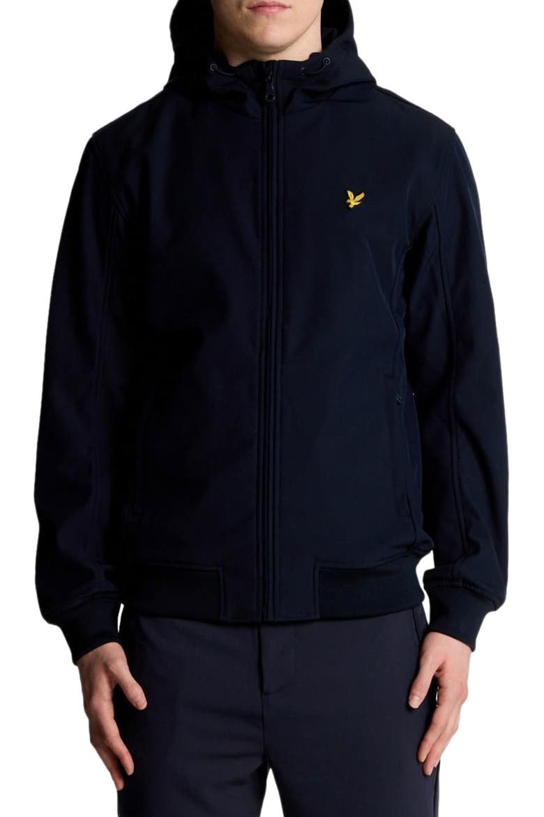 Mesh Back Long Sleeve Softshell Jacket, Alternate, color, Dark Navy